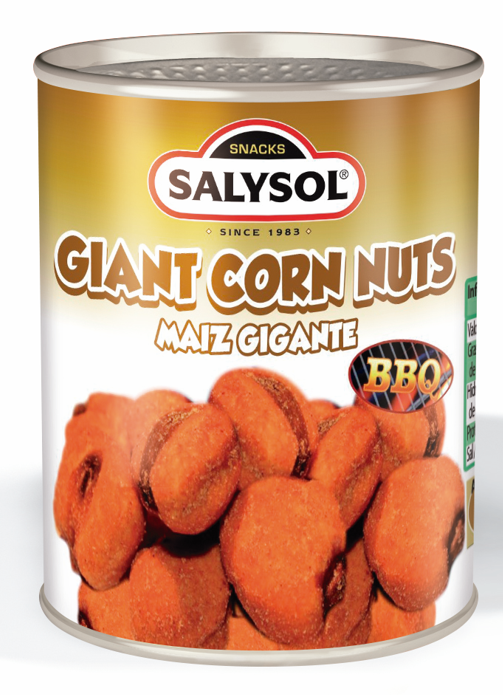 LATA MAIZ GIGANTE BBQ 30G SALYSOL - Imagen 1