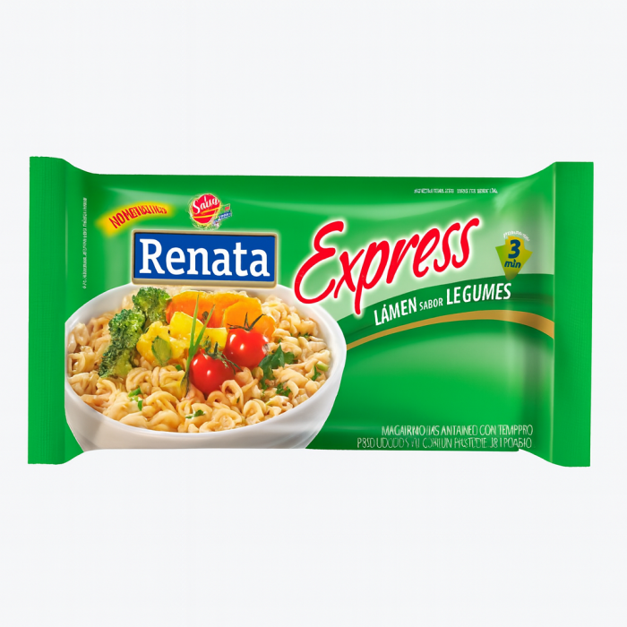 Fideos Instantáneos Noodles Sabor a Vegetales (85g) RENATA - Imagen 1