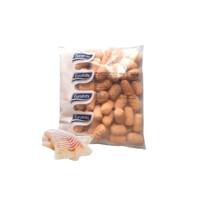 Croquetas de Bacalao (1000 gr) EUROFRITS - Imagen 1