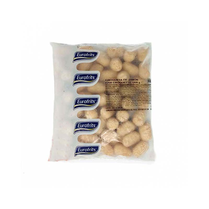 Croquetas de Jamón (1000 gr) EUROFRITS - Imagen 1