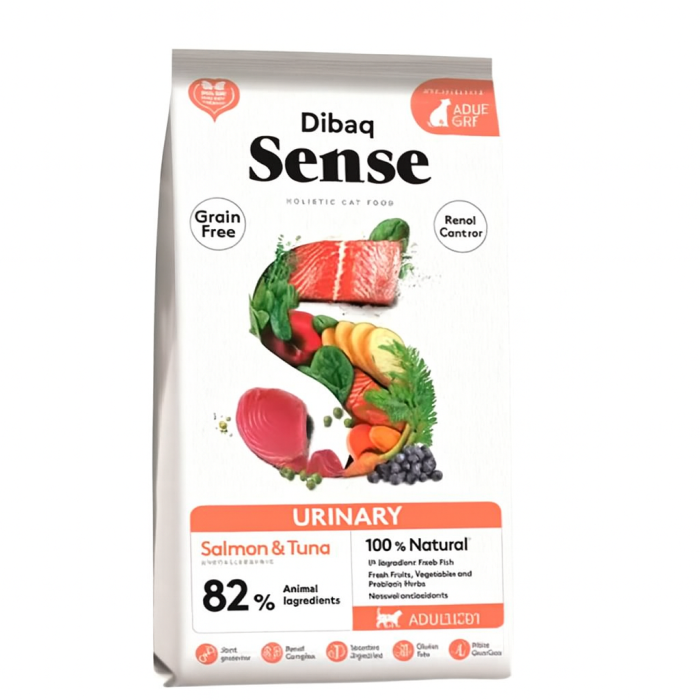 Alimento Gatos Urinary Salmón y Atún (1,5 kg) DIBAQ SENSE