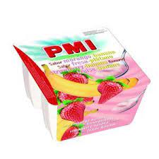 Yogur PMI  Fresa Platano Pascual 120g (post lact) - Imagen 1