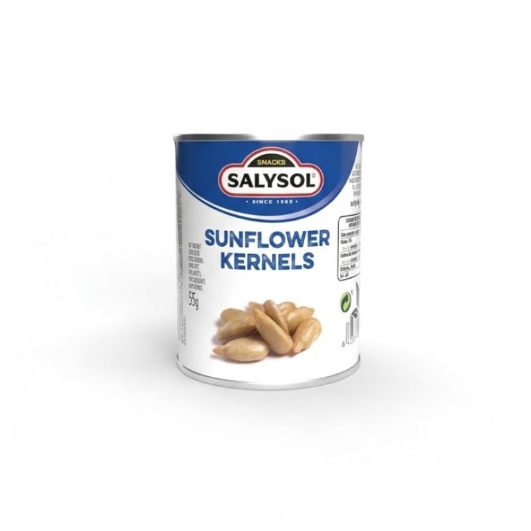Pipas de Girasol Peladas (55g) SALYSOL - Imagen 1