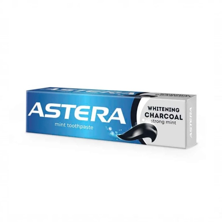 Pasta Dental Blanqueadora con Carbón Active (110g) ASTERA - Imagen 1