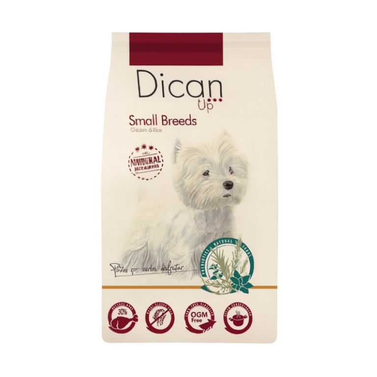 Alimento para Perros Small Breeds (3Kg) DICAN UP - Imagen 1
