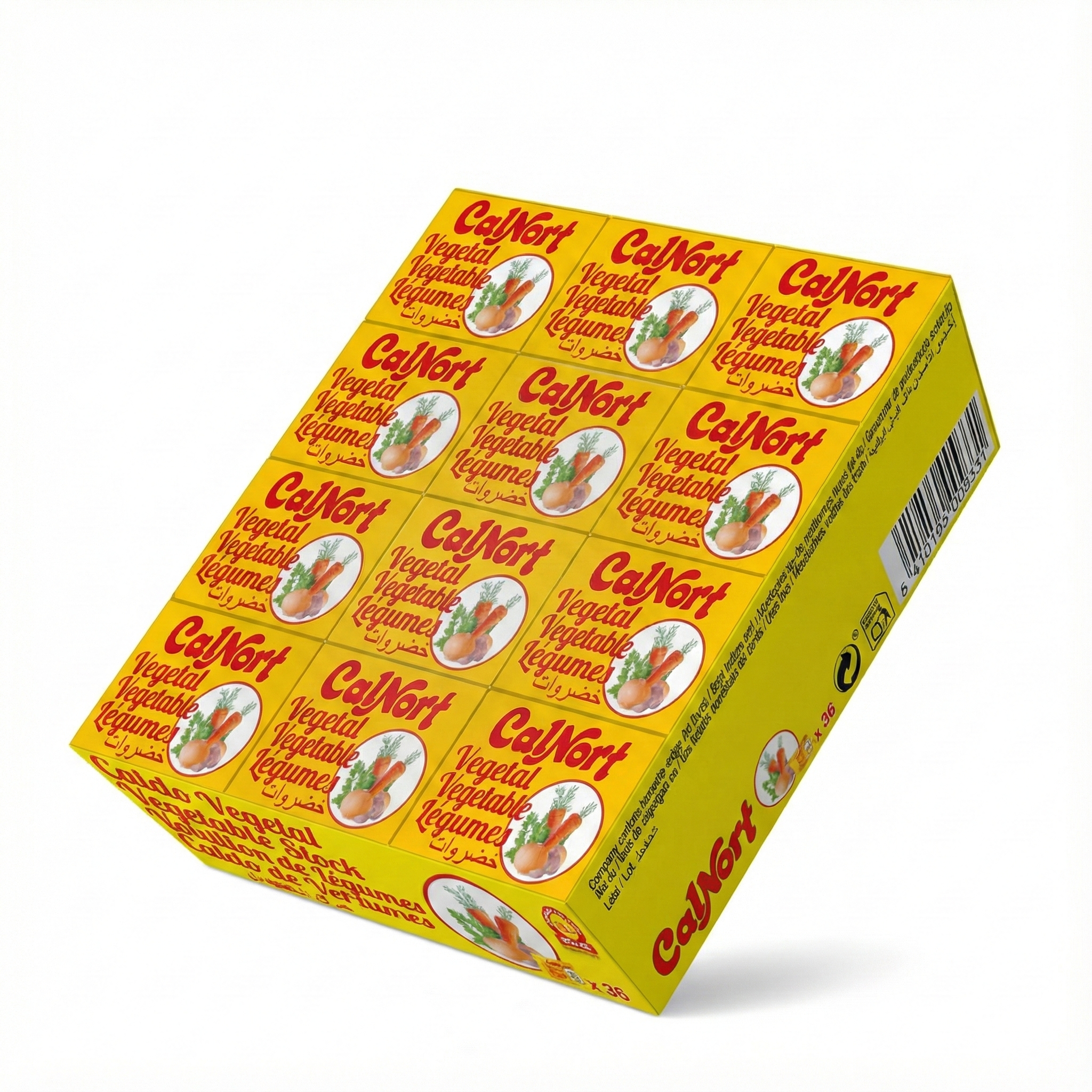 Caldo de Verduras  pastillas 10g(estuche 36 pastillas)Calnort - Imagen 1