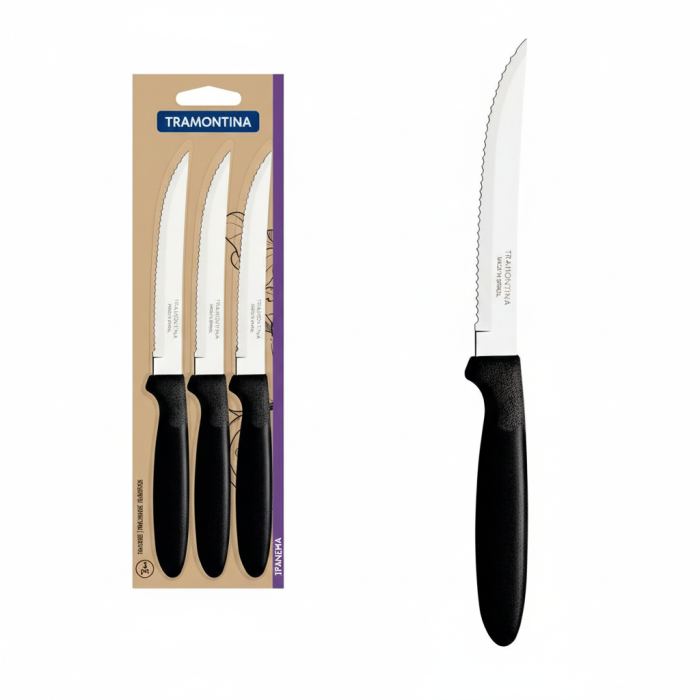 Juego de Cuchillos para Asado 3 piezas TRAMONTINA IPANEMA - Imagen 1