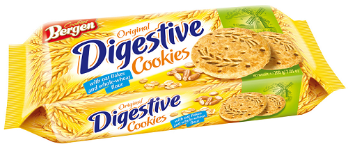 Galletas Original Digestive (200 gr) BERGEN - Imagen 1