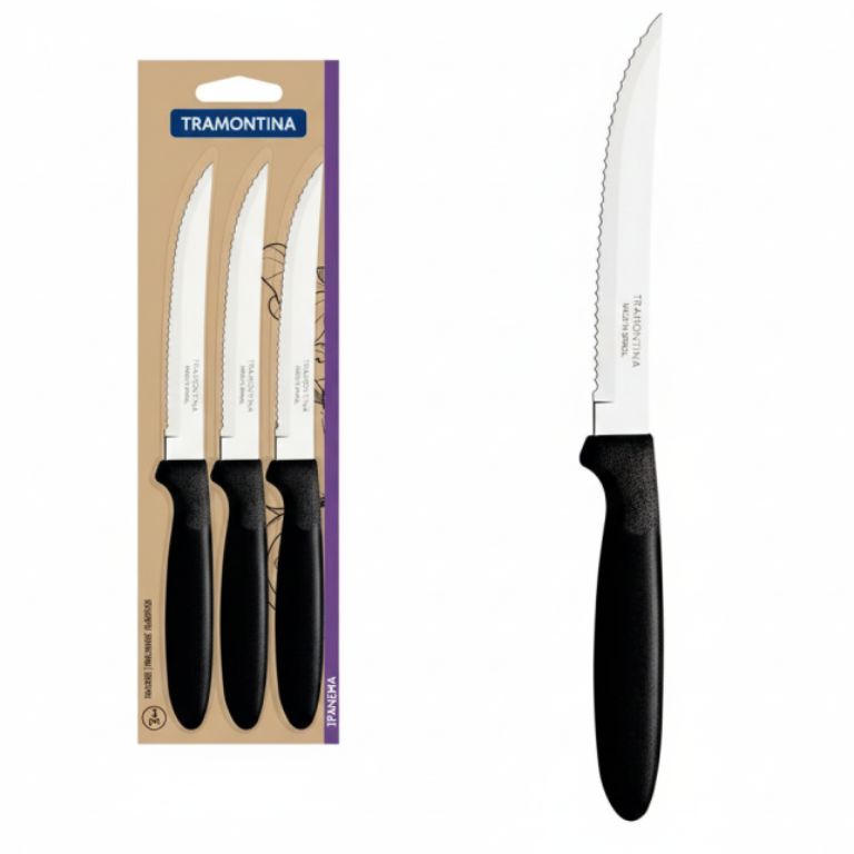 Juego de Cuchillos para Asado 3 piezas TRAMONTINA IPANEMA - Imagen 1