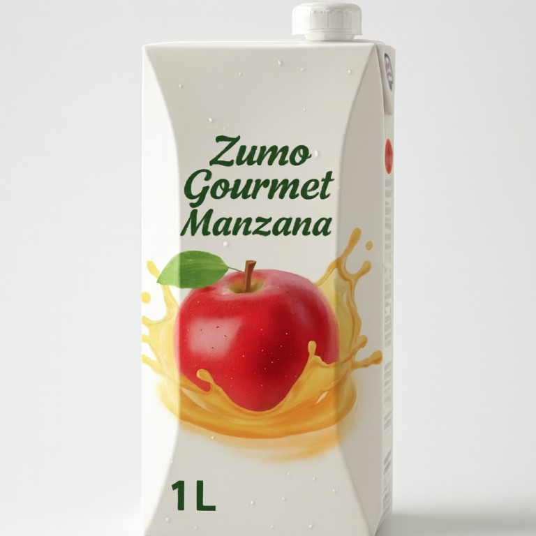 Zumo de Manzana Brick (1L) GOURMET - Imagen 1