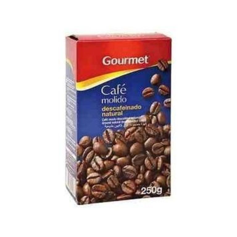 Café Gourmet Molido Descafeinado (250 gr) - Imagen 1