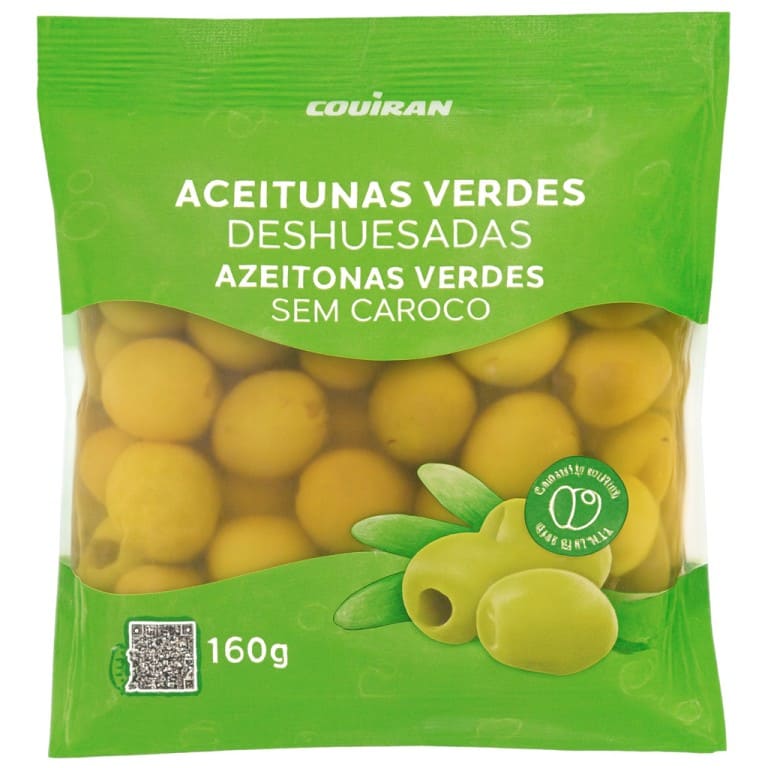 Aceitunas Sin Hueso Bolsa (160g) COVIRAN - Imagen 1