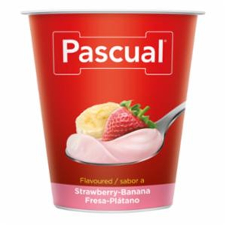 Yogur de Fresa Platano  (120g) PMI PASCUAL - Imagen 1