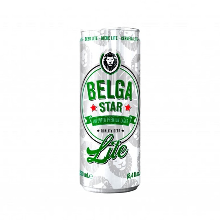 Cerveza Lite (250ml) BELGASTAR - Imagen 1