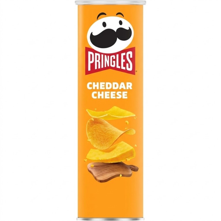 Snack de Cheddar Cheese (158g) PRINGLES - Imagen 1