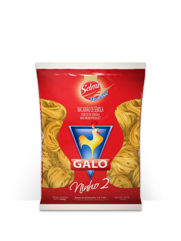 Pasta Tallarines Nido Galo (500 g) - Imagen 1