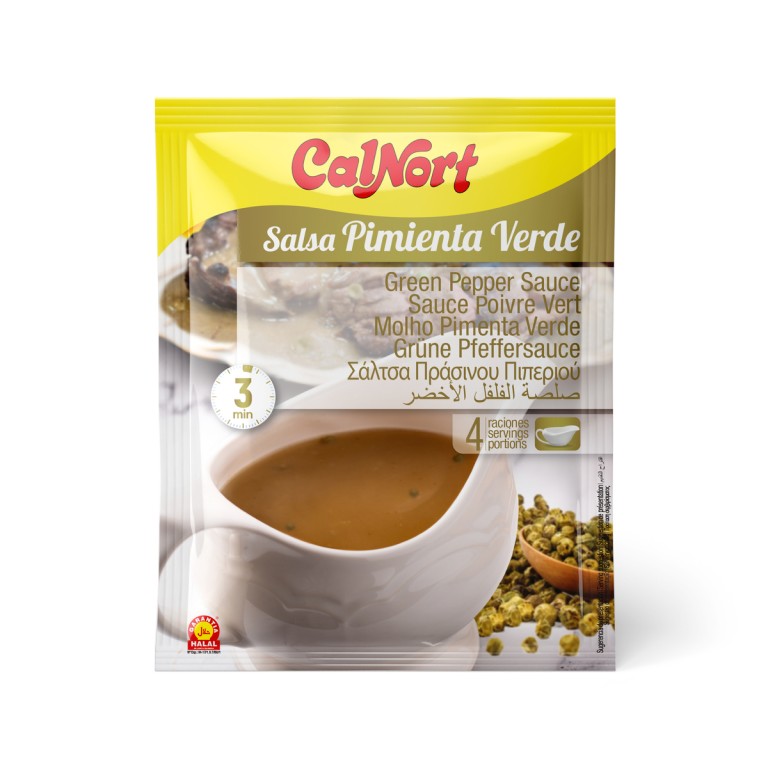 Salsa Pimienta Verde (50g) CALNORT - Imagen 1