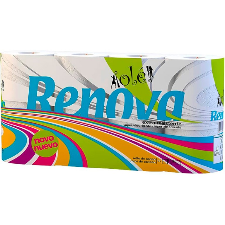 Papel Higiénico Ole! (4u) RENOVA - Imagen 1