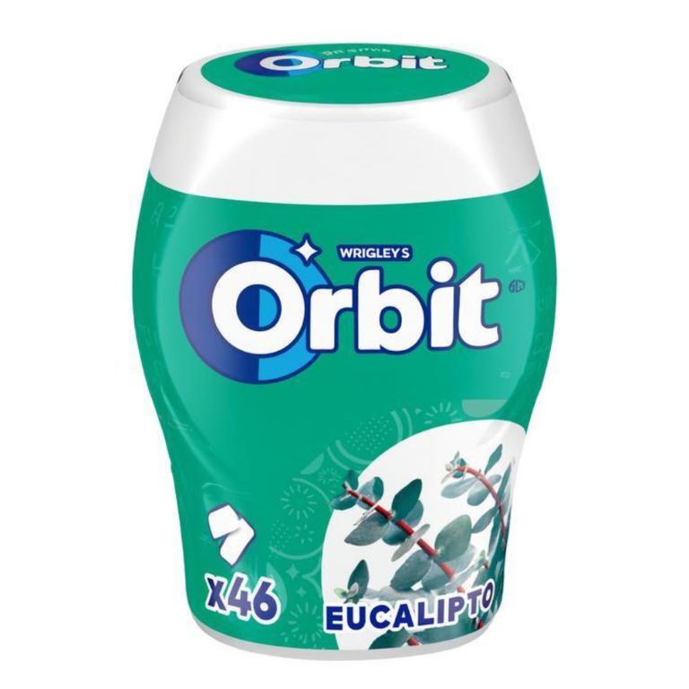 Chicle Orbit Eucalipto Sin Azúcar - Imagen 1