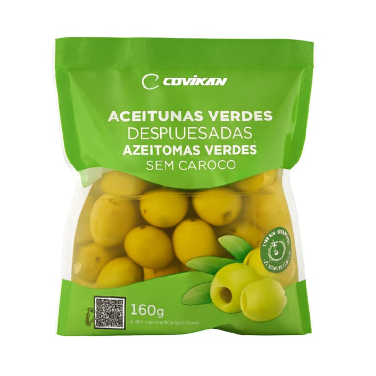 Aceitunas sin hueso (160g) COVIRAN - Imagen 1