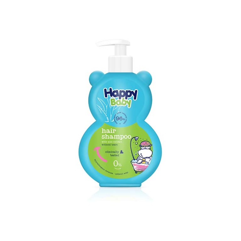 Champú para Bebé de Aloe (400ml) HAPPY BABY - Imagen 1