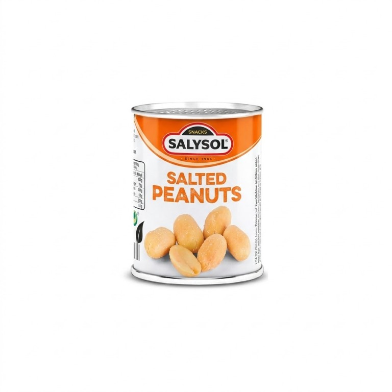 Cacahuetes Salados en Lata (60g) SALYSOL - Imagen 1
