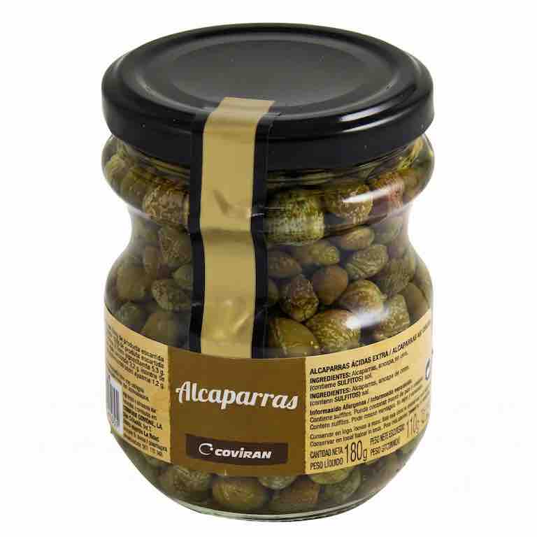 Alcaparras Calidad Extra (110g) COVIRÁN - Imagen 1