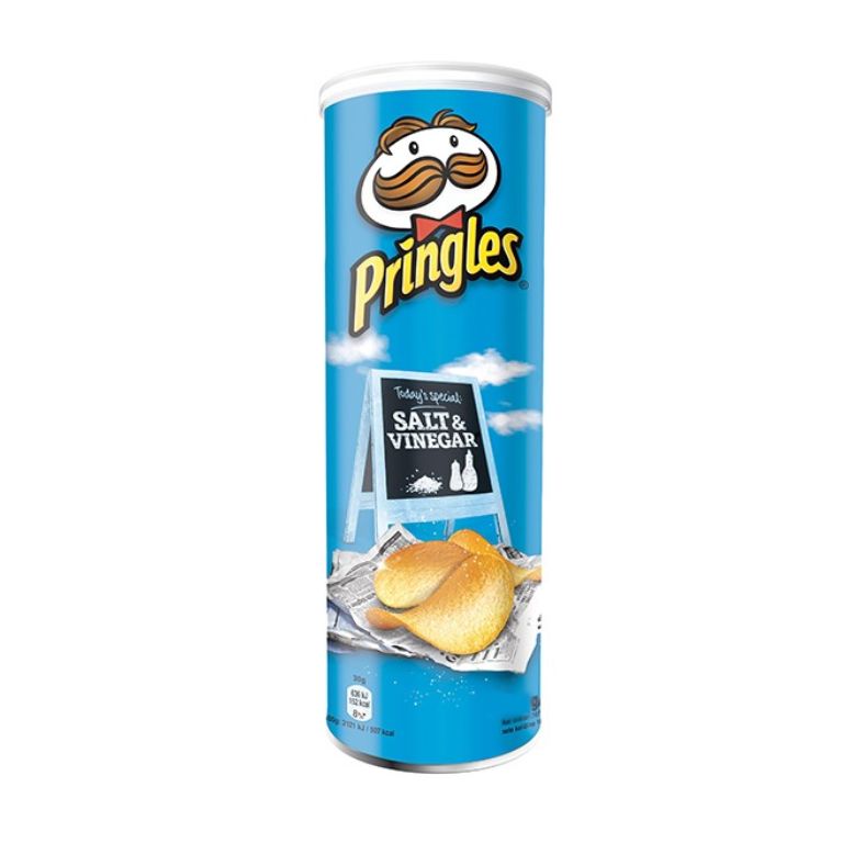 Snack Pringles Sal y Vinagre 158 gr - Imagen 1