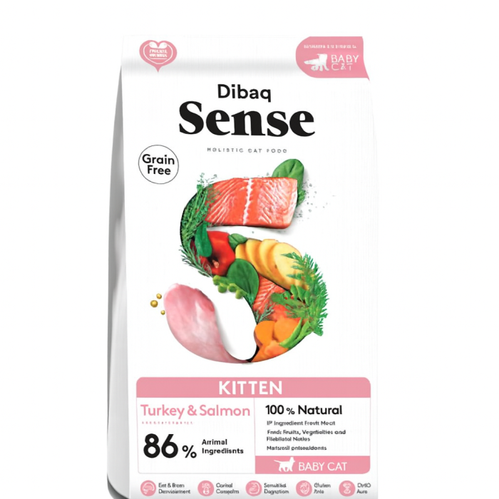 Alimentos para Gatos Cachorros (1 kg) DIBAQ SENSE 1 - Imagen 1