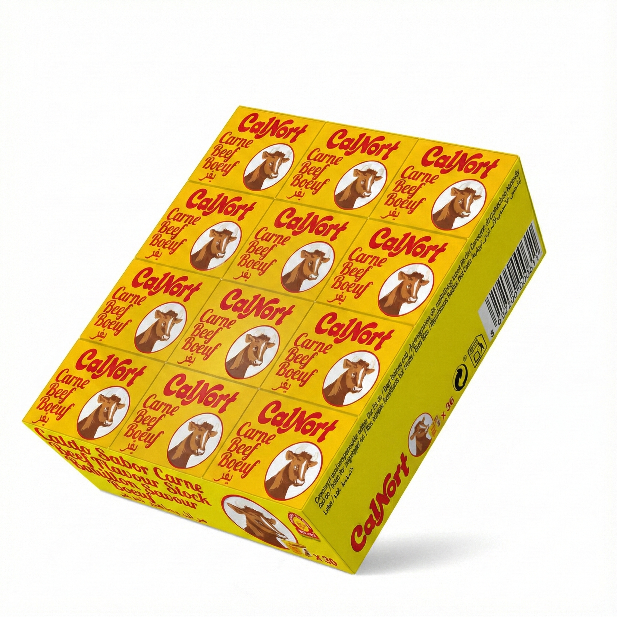 Caldo de carne pastilla x 10g (estuche 36 pastillas) Calnort