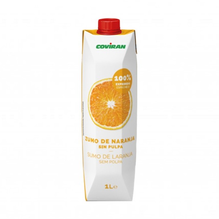 Zumo de Naranja Exprimido (1L) COVIRAN - Imagen 1