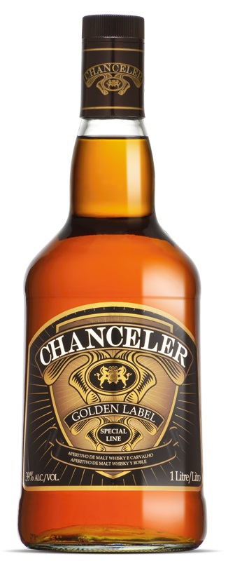 Aguardiente Compuesto con Malta (1000 ml) WHISKY CHANCELER - Imagen 1