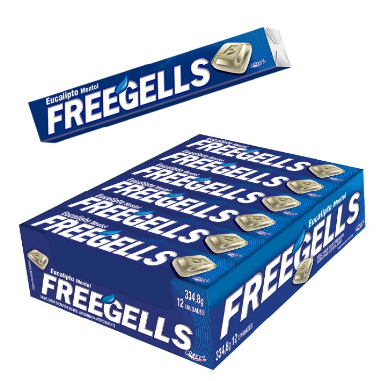 Drops Freegells Eucalipto (12u) RICLAN - Imagen 1