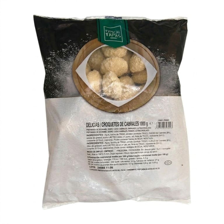 Delicias de Cabrales (1000g) EUROFRITS - Imagen 1