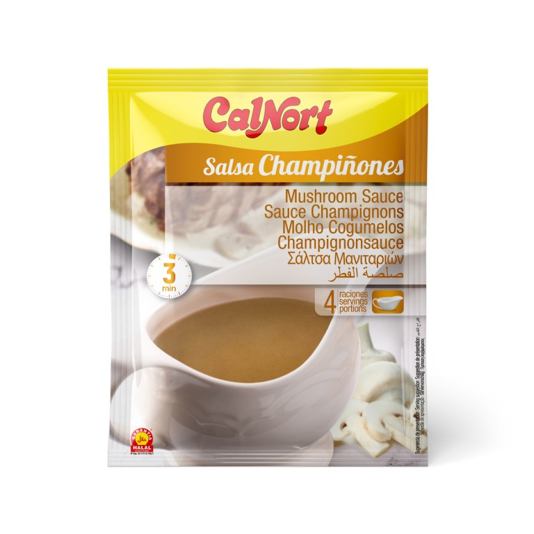 Salsa Champiñones (30g) CALNORT - Imagen 1