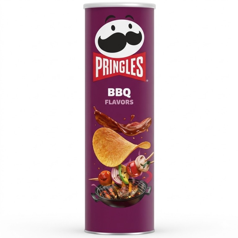 Snack de BBQ (158g) PRINGLES - Imagen 1