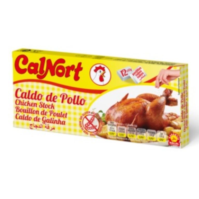 Caldo de Pollo (12u X 10 g ) CALNORT - Imagen 1