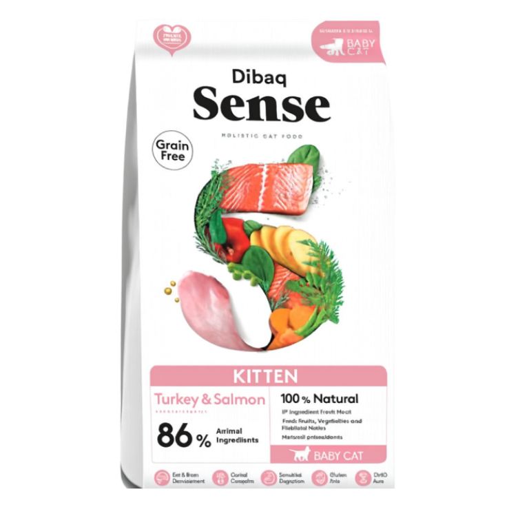 Alimentos para Gatos Cachorros (1 kg) DIBAQ SENSE 1 - Imagen 1